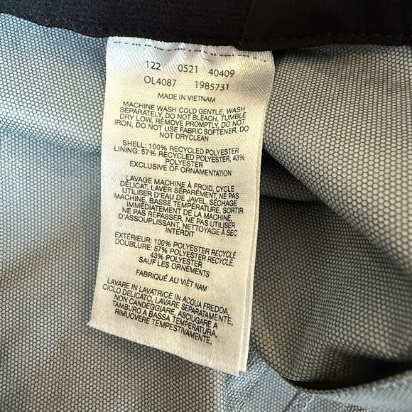 Mountain Hardwear Women’s Small Short Black Stretch Ozonic Pants Waterproof - Picture 5 of 16